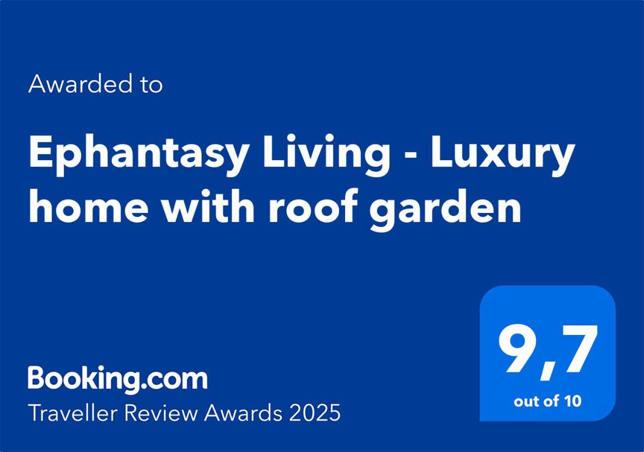 קלמאקי Ephantasy Living - Luxury Home With Roof Garden מראה חיצוני תמונה